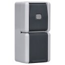 Jung 871W SCHUKO® Aufputz Steckdose mit Taster