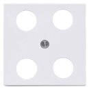 Jung A561-4SAT1WW Abdeckung f. SAT-TV-Steckdose...