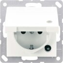 Jung AS520KLKOWW SCHUKO-Steckdose m. Klappdeckel...