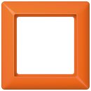 Jung AS581BFO Rahmen 1fach (Thermoplast bruchsicher)...