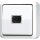 Jung 634AWW Taster 10 AX 250 V ~ (ohne Symbol) Alpinweiß Serie WG Aufputz