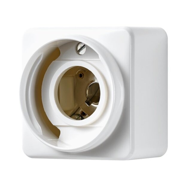 Jung 637-10AWW Lichtsignal (ohne Haube) Alpinweiß Serie WG Aufputz
