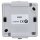 Jung 639W Doppel-Taster 10 AX 250 V ~ Serie WG Aufputz
