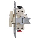 Jung 533U Taster 1-polig Wechsler mit N-Klemme