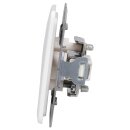 Jung CD565-2WW Potentialausgleich-Steckdose (Duroplast) Alpinweiß Serie CD