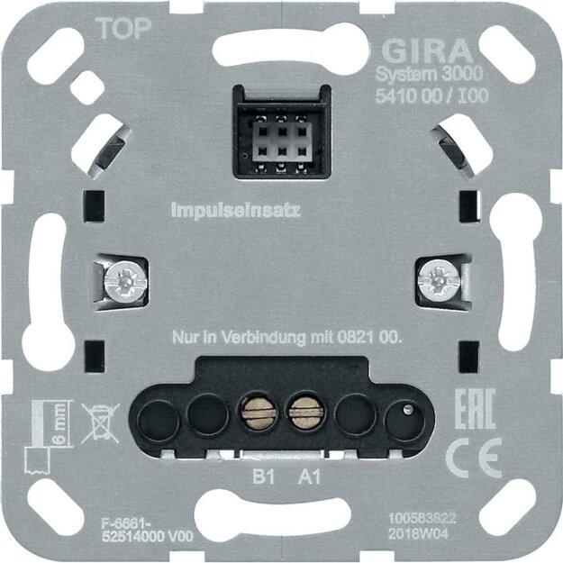 Gira 541000 S3000 Impulseinsatz Einsatz