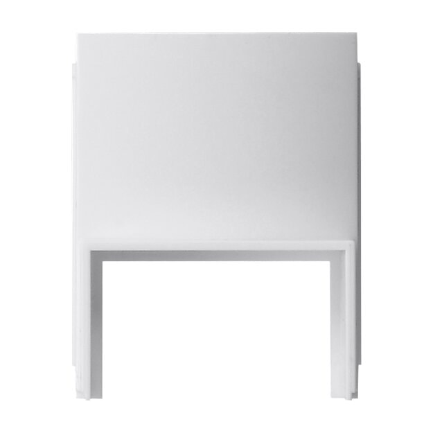 Gira 0017053 Adapter Leitungseinführung 1-fach Kanal 20 x 30 mm Gira Studio Reinweiß