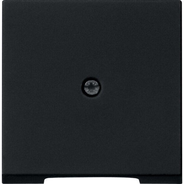 Gira 0274005 Abdeckung Schnurableitung VDo System 55 Schwarz matt