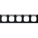 Gira 109509 Abdeckrahmen 5-fach waagerecht...