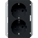 Gira 2735005 Schuko 2-fach Shutter f. UP-Dose 1,5-fach...