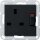 Gira 2778005 Steckdose BS 13 A geschalter + Shutter System 55 Schwarz matt