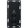 Gira 2820005 Rasiersteckdose 115 - 230 V System 55 Schwarz matt