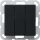 Gira 2832005 Wippschalter BS 3-fach Aus-Wechsel-Schalter System 55 Schwarz matt