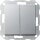 Gira 286126 Tastschalter Wechselschalter 2-fach gerade System 55 Farbe Alu
