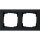 Gira 021209 Abdeckrahmen 2-fach Gira E2 System 55 Schwarz matt