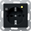 Gira 2677005 FI-Schutzsteckdose 30 mA Shutter System 55...