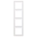 Jung A584WW Rahmen 4fach (Duroplast) Alpinweiß Serie A