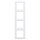 Jung A584WW Rahmen 4fach (Duroplast) Alpinweiß Serie A