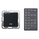 Gira 2366005 Sensotec + Fernbedienung System 55 Schwarz matt