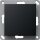 Gira 2421005 Funk Wandsender EnOcean 1-fach System 55 Schwarz matt