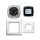 Busch-Jaeger 6411 UJ-914-101 Jalousie-Komfort-Timer, Komplettset 2CKA006410A0407