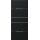 Gira 2202005 Wippenset 2-fach (1+1) beschreibbar System 55 Schwarz matt(lackiert)