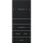 Gira 2204005 Wippenset 4-fach (1+3) beschreibbar System 55 Schwarz matt(lackiert)