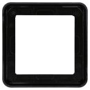Jung CD581SW Rahmen 1fach (Thermoplast bruchsicher) Schwarz Serie CD