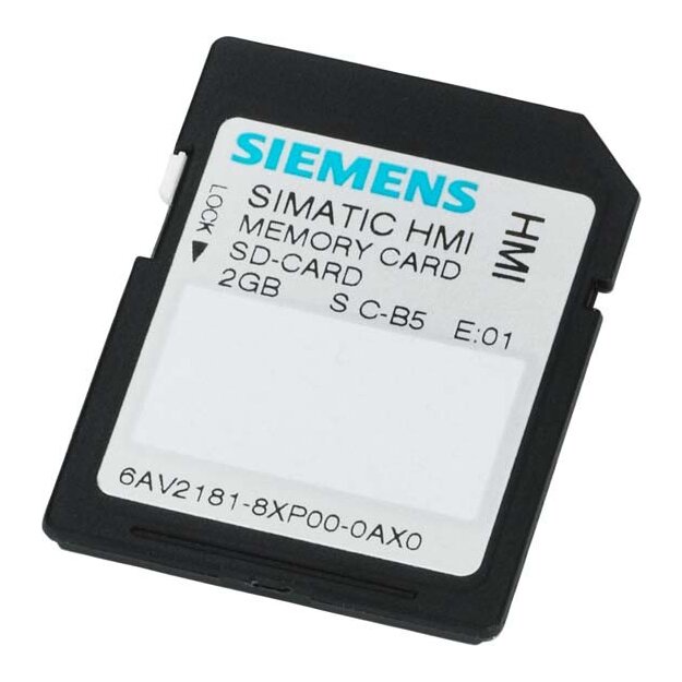 Siemens Indus.Sector Speicherkarte 6AV2181-8XP00-0AX0 (1er)