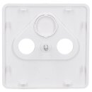 Jung CD561SATWW Abdeckung f. SAT-TV-Steckdose (Thermoplast bruchsicher) Alpinweiß Serie CD