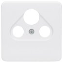 Jung CD561SATWW Abdeckung f. SAT-TV-Steckdose (Thermoplast bruchsicher) Alpinweiß Serie CD