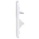 Jung CD569-2UAWW Abdeckung f. IAE/UAE-Anschlussdose (Thermoplast bruchsicher) Alpinweiß Serie CD