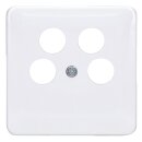 Jung CD561-4SAT2WW Abdeckung f. SAT-TV-Steckdose Ankaro...