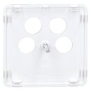 Jung CD561-4SAT2WW Abdeckung f. SAT-TV-Steckdose Ankaro (Thermoplast bruchsicher) Alpinweiß Serie CD