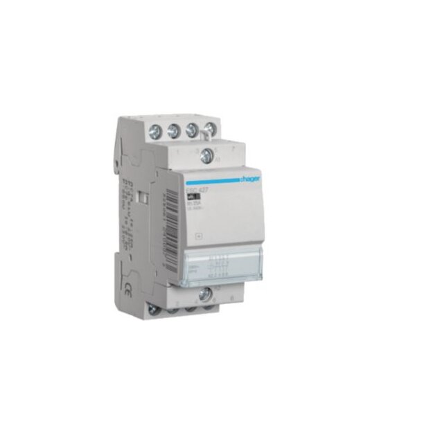 Hager ESC427 InstallationsSchütz 25A 2 Schließer und 2 Öffner 230V