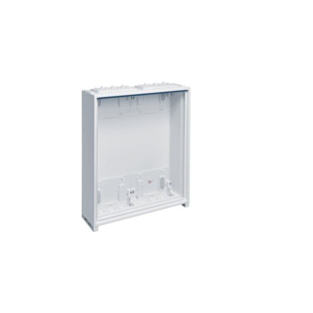Hager FWB42D1 Feldverteiler AP univers IP30 SKII 96PLE 2x4 Reihen 650x300x161mm