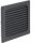 Hager MES-AF Austrittsfilter IP54 Gitterdeckel aus Kunststoff RAL9005