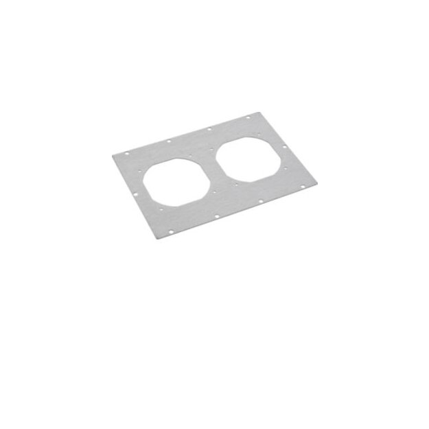 Hager MES-FLA04 Flansch für Filterlüfter IP40 298x200 BxT
