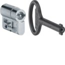 Hager MES-PHZDB3 Profilhalbzylindereinsatz Doppelbart 3mm