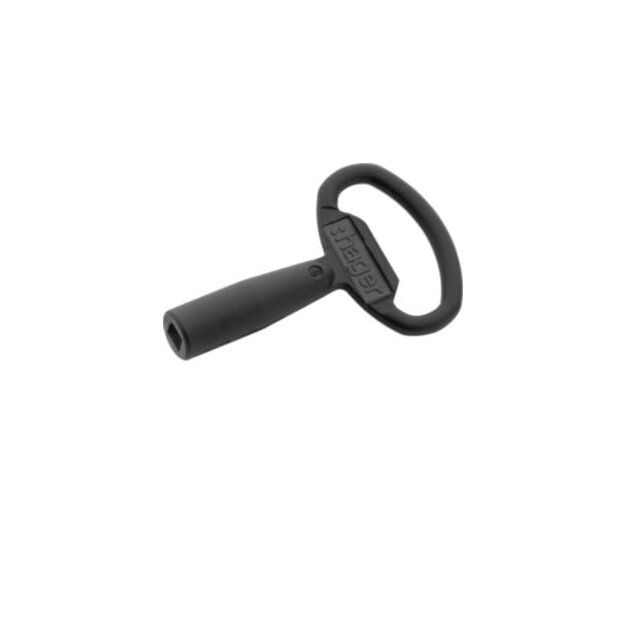 Hager MES-S4K8 Schlüssel zu Dorn 4-kant 8mm