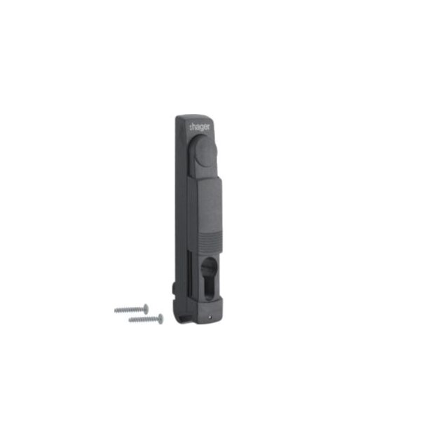 Hager MES-SHVPK Schwenkhebelgriff 160x35 mit Halbzylinder plombierbar