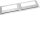 Hager M-MBO13540 Modulboden 2-teilig 1350x400 BxT verzinkt