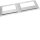 Hager M-MD11060 Moduldach 2-teilig IP40 1100x600 BxT verzinkt