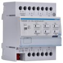 Hager TXM646R Heizungsaktor 6-fach KNX easy Regler für 24/230V Stellantriebe Triac