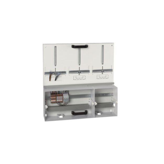 Hager U13ZWP3 Zählerwechselplatz Gr. 3 750x750mm 2/3 VNB-1/3 Kundenteil