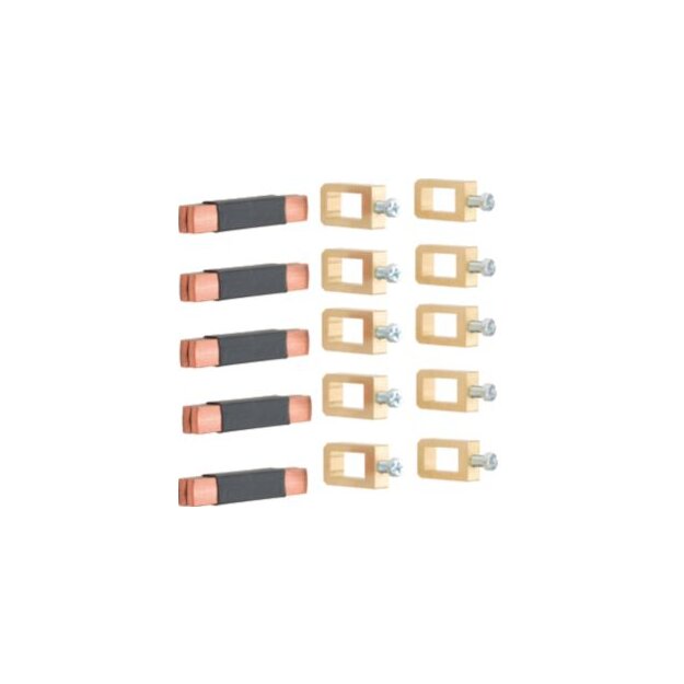 Hager UM05BR Sammelschienenverbinder 40mm universN 12x10mm 5-polig FR Schränke