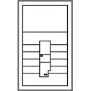 Hager ZB011D Anschlussschrank universZ...
