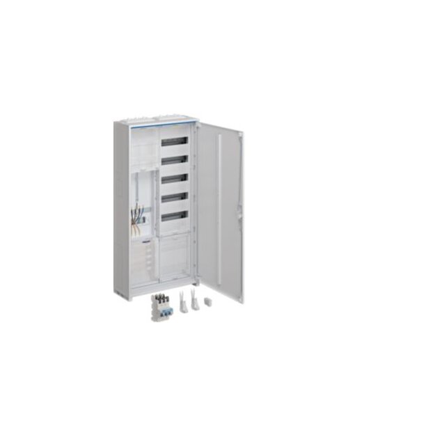 Hager ZB323Q15EN Komplettschrank universZ 1ZP 3-polig VT5 APZ SLS IP44 SKII