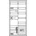 Hager ZB32SET15LK Komplettschrank universZ 1ZP BKE-I APZ VT5 H=1100mm 2F