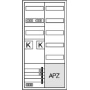 Hager ZB32SET25LK Komplettschrank universZ 2ZP BKE-I APZ...